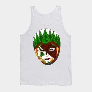 Two Face Pattern Tank Top